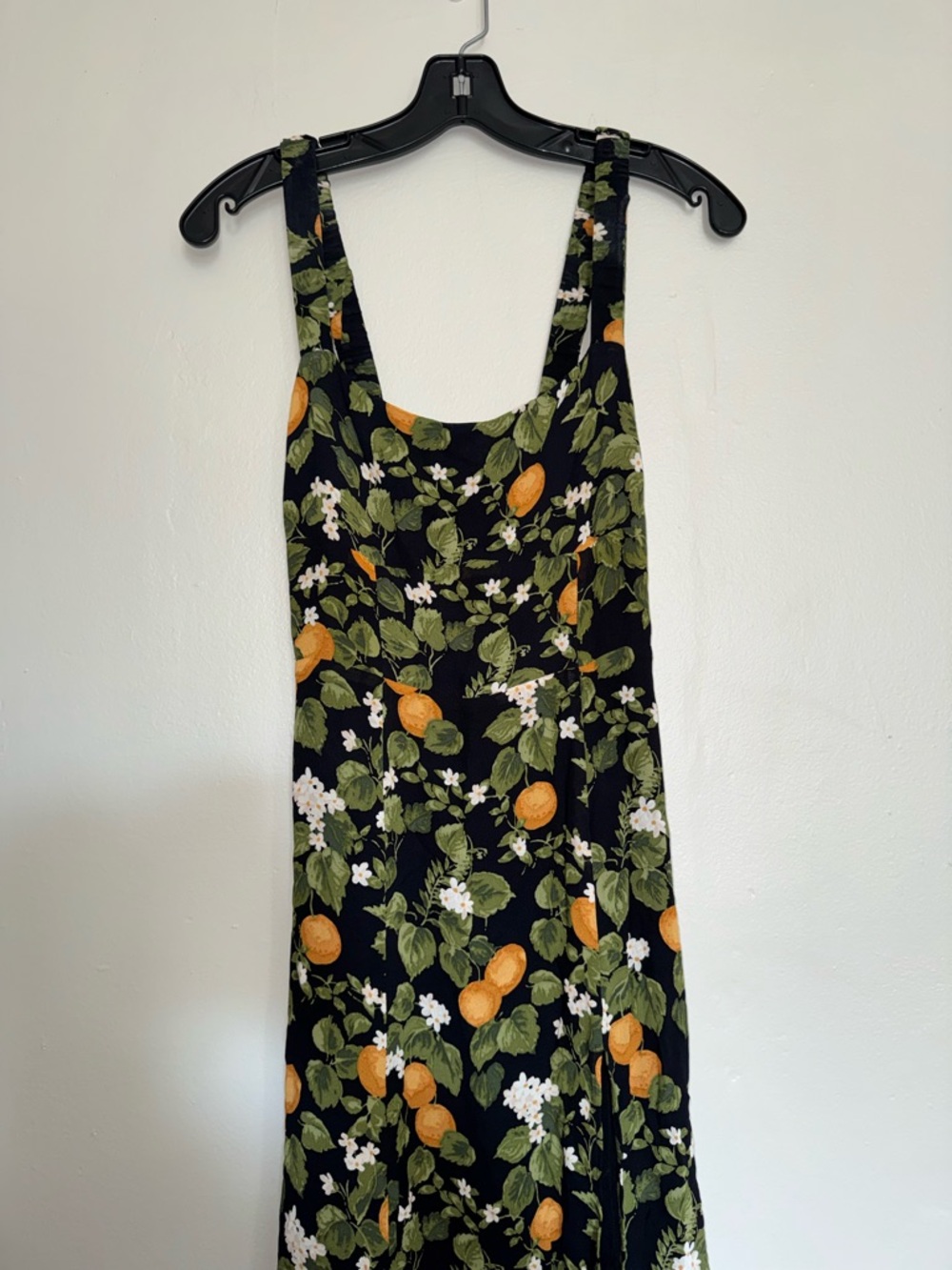 Reformation Dominique Midi Dress In Clementines Sz 4 - Picture 10 of 13